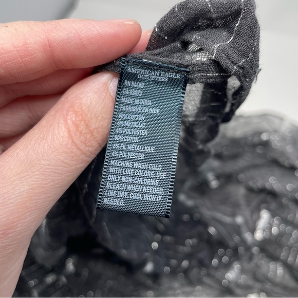 American Eagle Set of 4 Lightweight Infinity Cotton Scarves - Picture 9 of 12